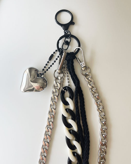 Y2K Layered Keychain