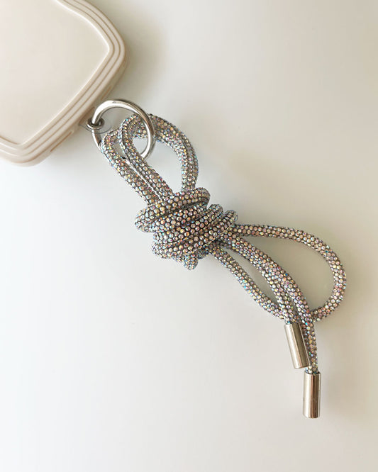 Sparkling Knot Keychain