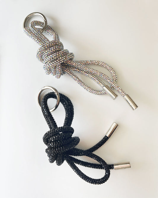 Sparkling Knot Keychain